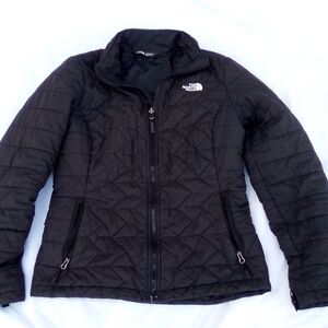 Black Quilted Jacket by The North Face